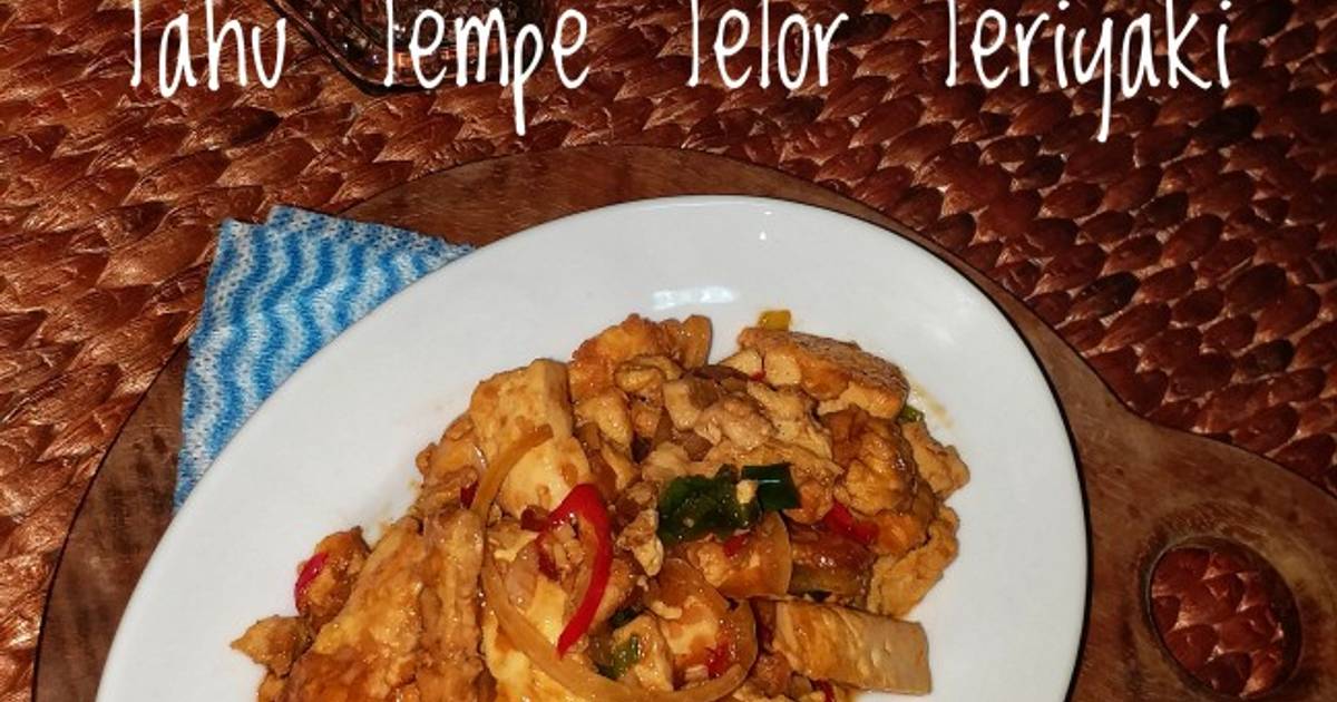 58 Resep Tempe Teriyaki Telor Enak Dan Mudah Cookpad