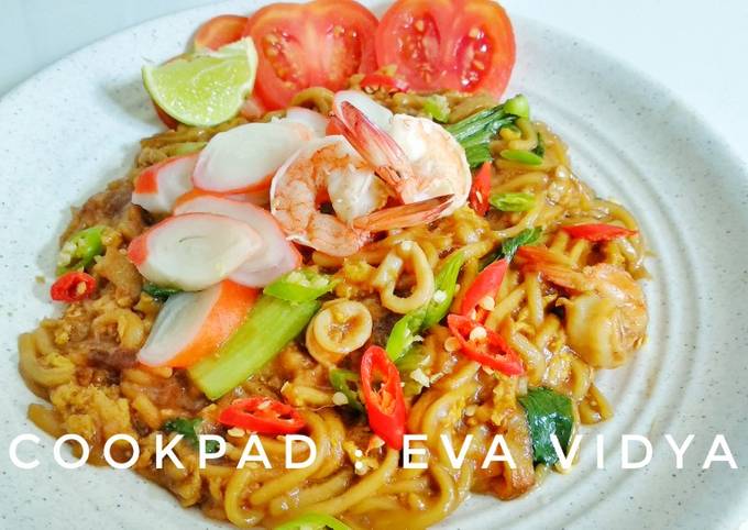 Resep Bakmi Seafood Simpel Oleh Eva Vidya Cookpad