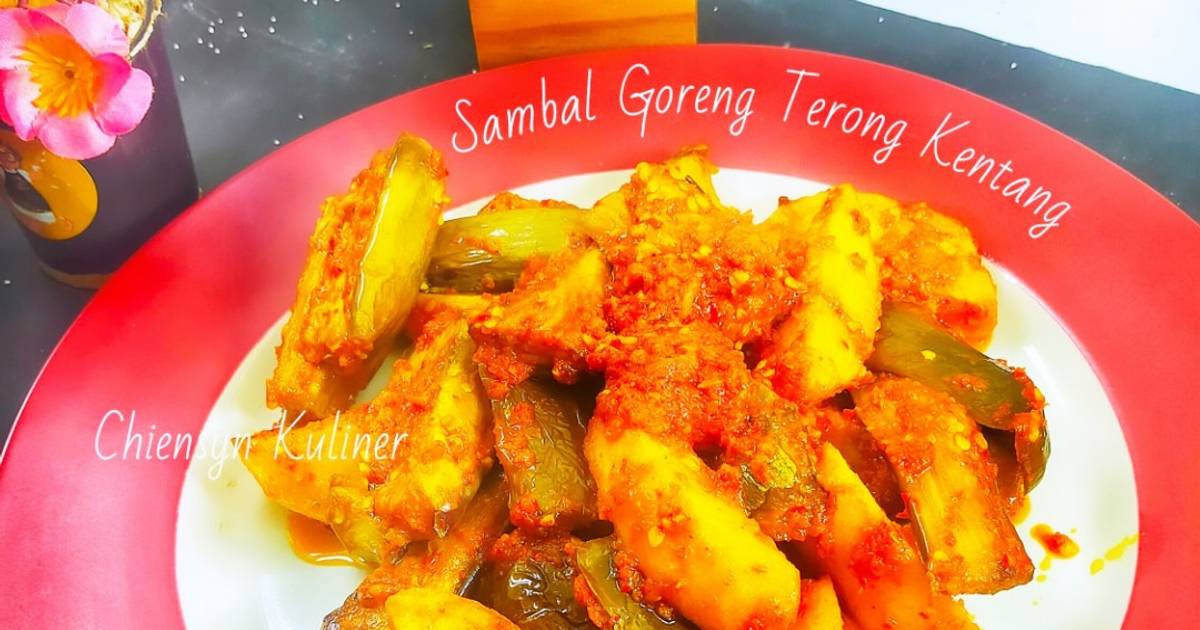 Resep Sambal Goreng Terong Kentang Oleh Chiensyn Kuliner Cookpad