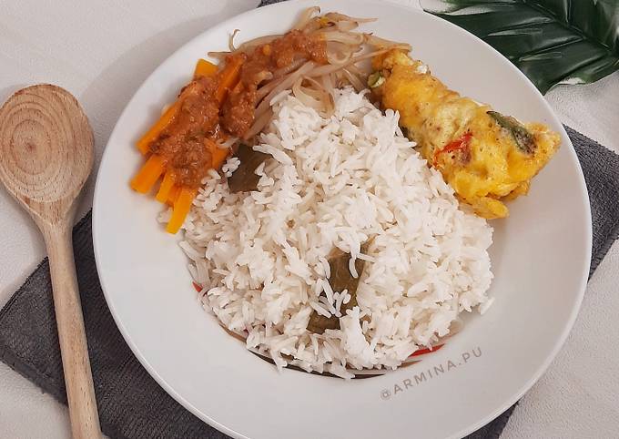 Resep Nasi Uduk Rice Cooker Oleh Armina Puji Utari Cookpad