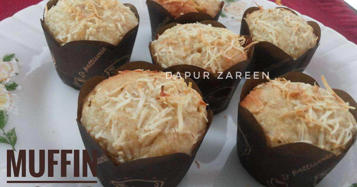 Resep Muffin Pisang Keju Telur Super Lembut N Moist Oleh Vera Sepdia