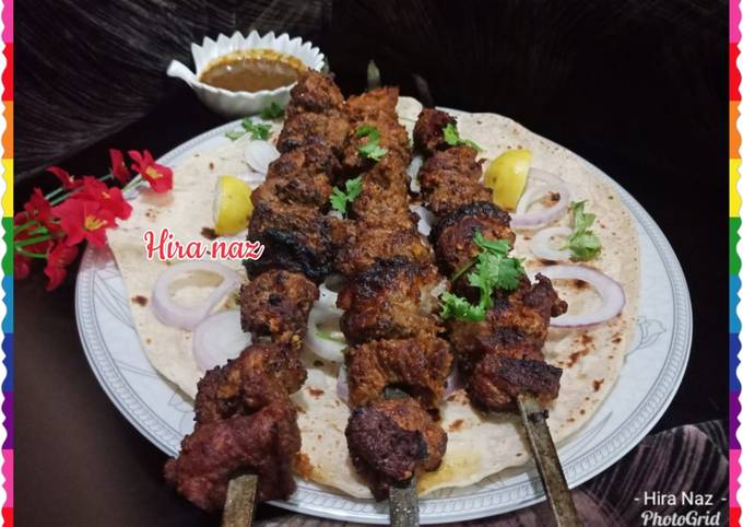 Mutton Tikka Boti Recipe By Hira Naz Cookpad