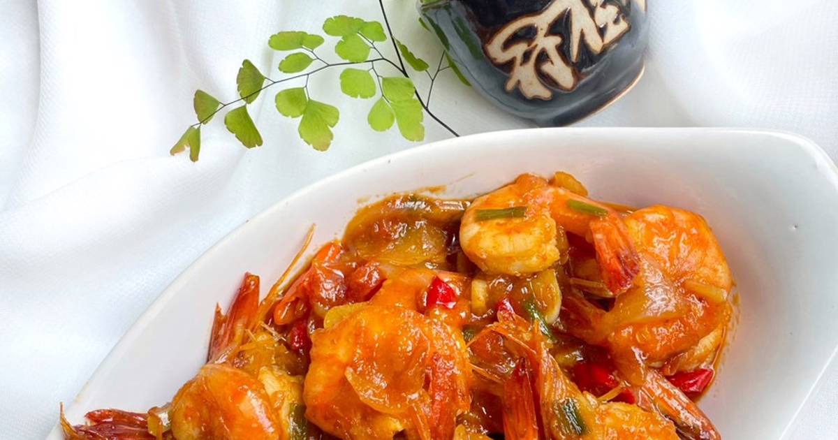 Resep Udang Saus Mentega Oleh Pegy Shasqia Poetri Cookpad