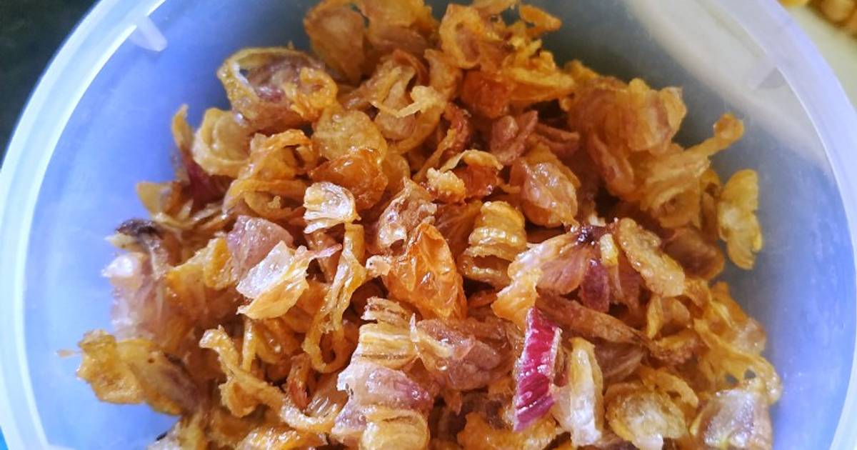 Resep Bawang Goreng Garing Oleh Saluna Mahira Cookpad