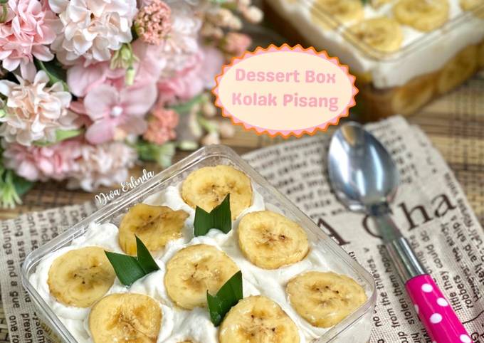 Resep Dessert Box Kolak Pisang Tanpa Terigu Oleh Agustina Erlinda