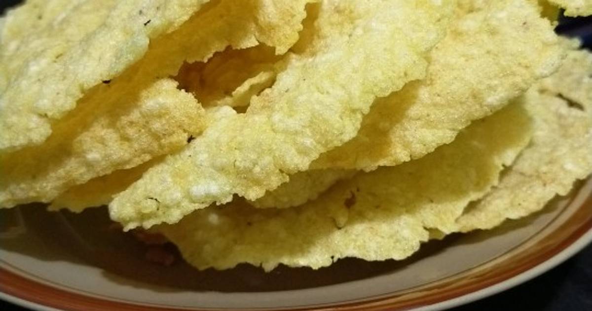 Resep Kerupuk Gendar Kerupuk Nasi Sisa Oleh Ulqia Akmalia Cookpad