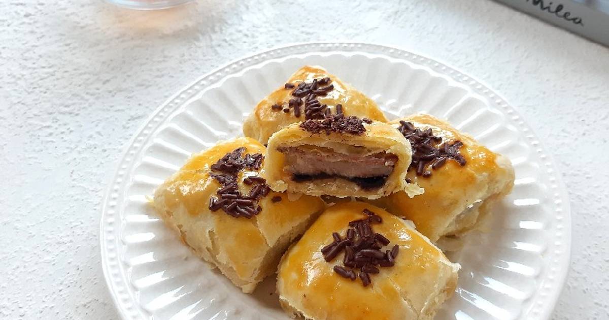 Resep Bolen Pisang No Korsvet Oleh Presella Cookpad