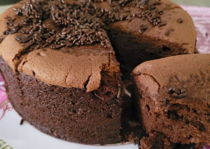 Resep Chocolate Ogura Cake Oleh Bunda Attaalla Cookpad