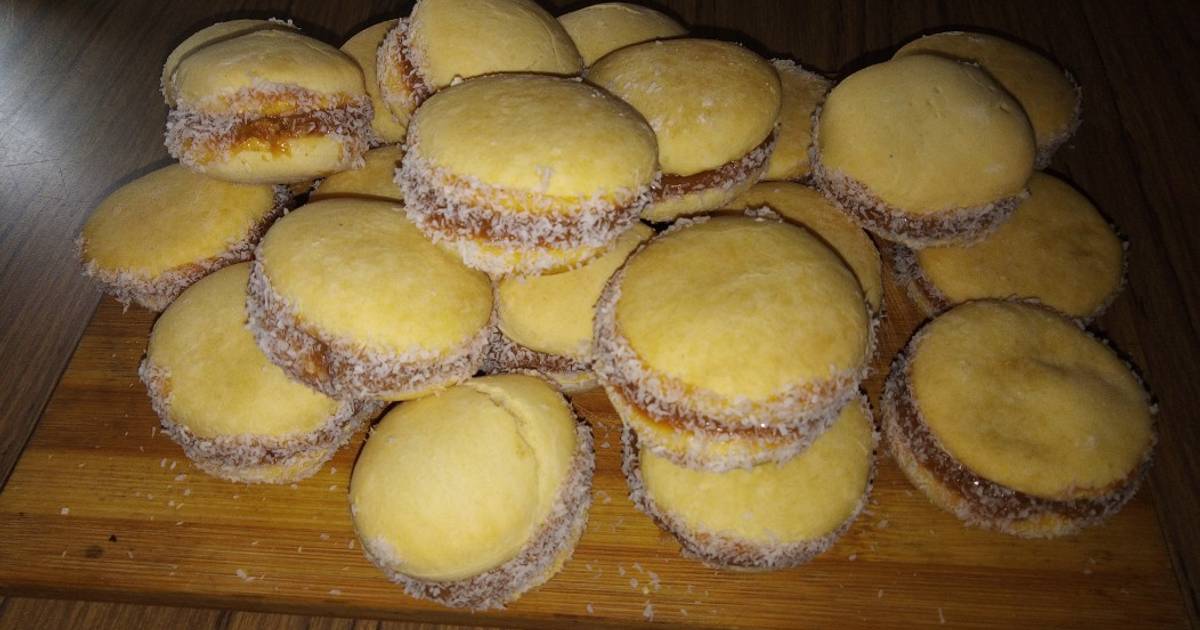 Alfajores De Maicena Facil Sin Manteca Recetas Caseras Cookpad