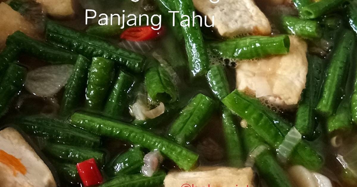 Resep Oseng Kacang Panjang Tahu Oleh Baha Giah Cookpad