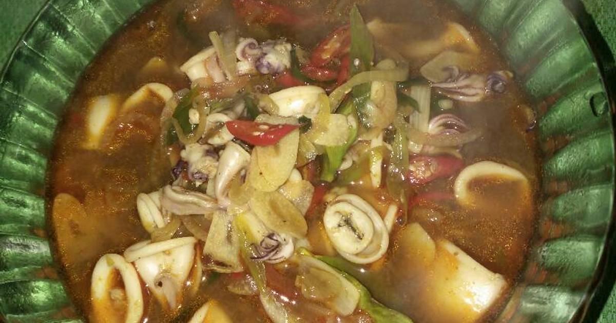 Resep Cumi Kuah Tom Yam Oleh Asri Riskaa Cookpad