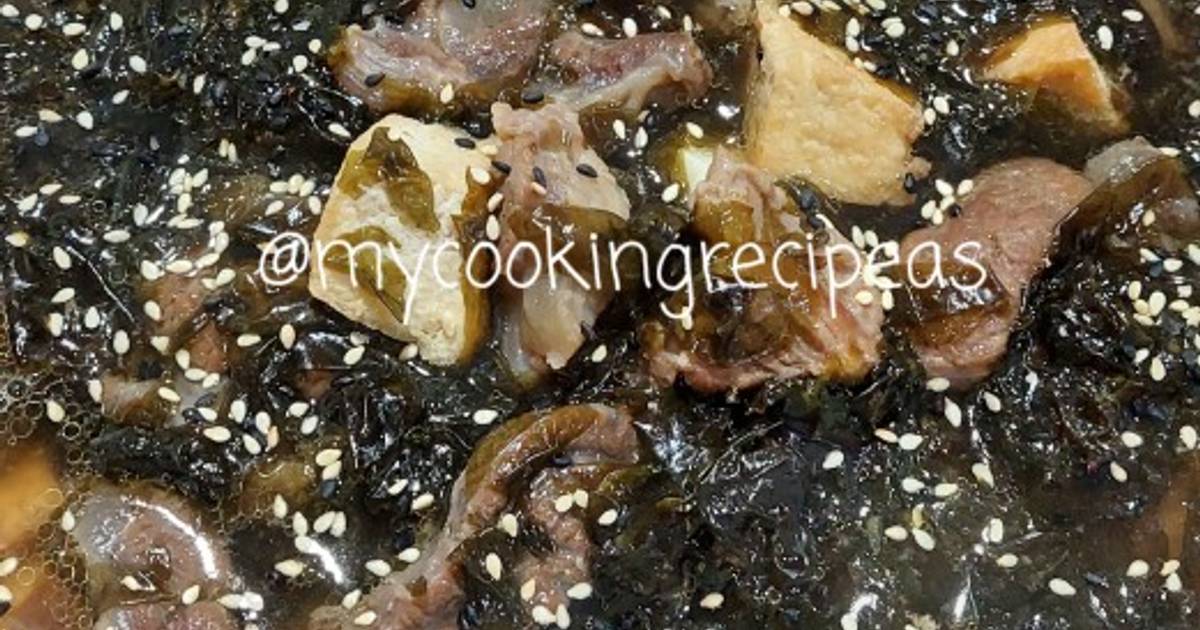 Resep Sup Rumput Laut Ala Korea Miyeok Guk Oleh My Cooking Recipeas