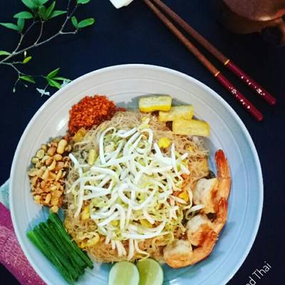 Resep Classic Pad Thai Bihun Kwetiau Goreng Thailand Oleh Keko Risti