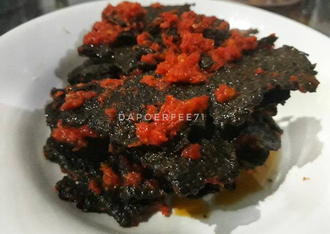 Resep Dendeng Daun Singkong Oleh Dapoerfee71 Cookpad