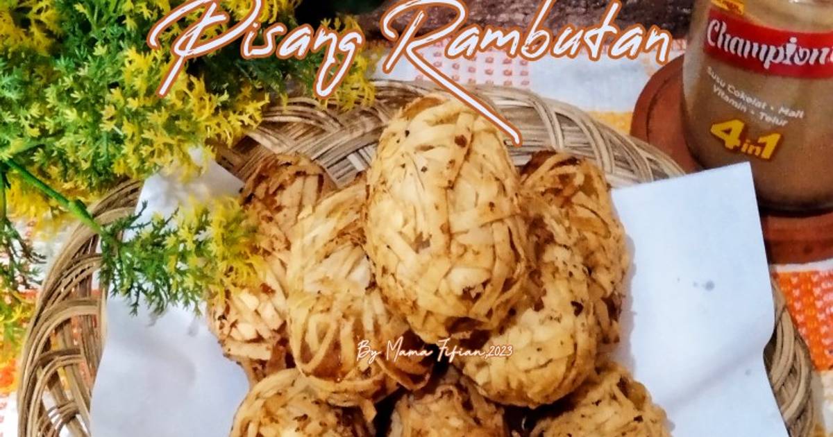 Resep Bolen Pisang Rambutan Oleh Lanjarsih Mama Fifian MasakanRumahan