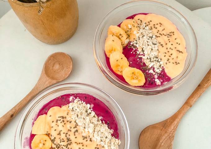 Resep Pink Smoothie Bowl Oleh Nila Novi Cookpad