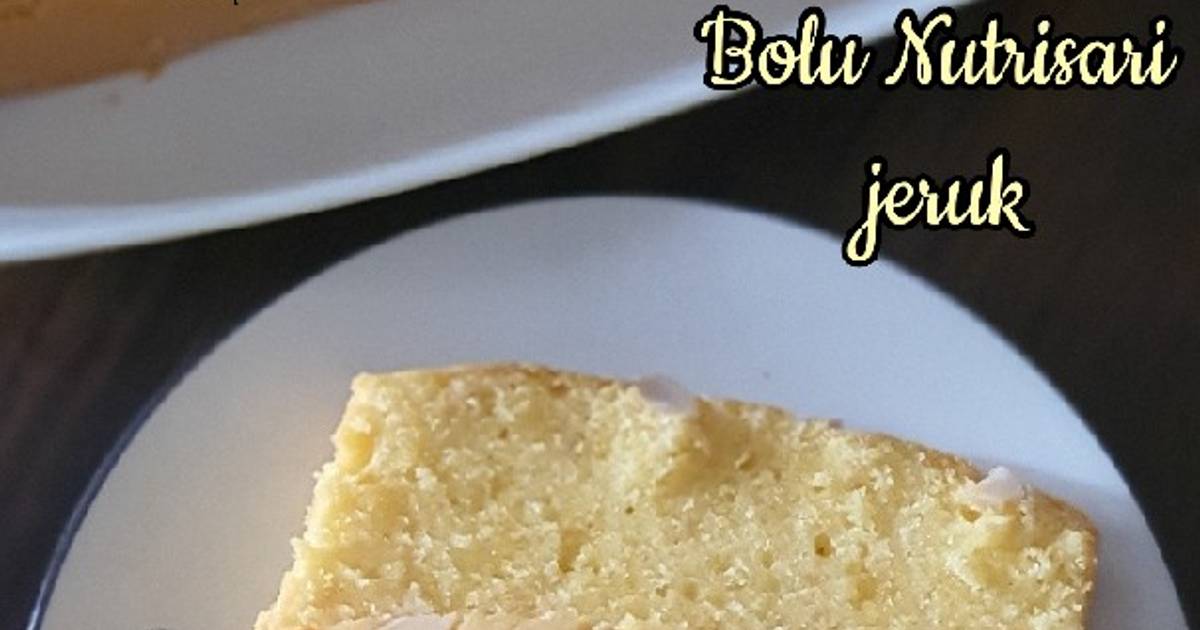 Resep Bolu Nutrisari Jeruk Oleh Tina Hasbie Cookpad