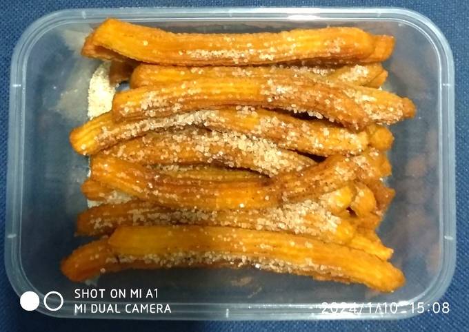 Resep Churros Tanpa Telur Tanpa Butter Oleh Trifena Kristiani Cookpad