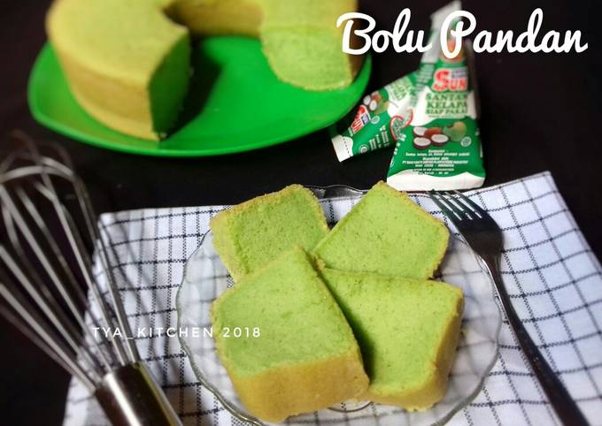 Resep Bolu Pandan Jadul Lembut Dan Lembab Nggak Seret Oleh Tya S