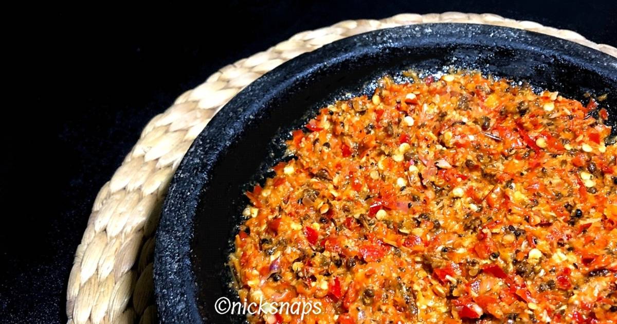 Resep Sambal Andaliman Oleh Enik Sulistyawati Cookpad