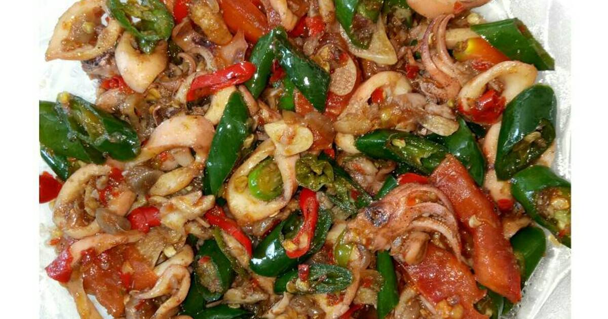 Resep Cumi Asin Cabe Ijo Oleh Rismawati Cookpad