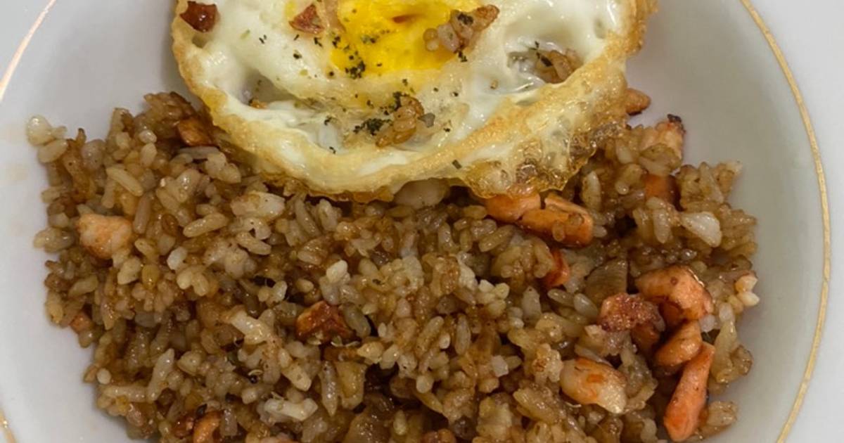 Resep Nasi Goreng Udang Salmon Mpasi Oleh Aurora Tamia Cookpad