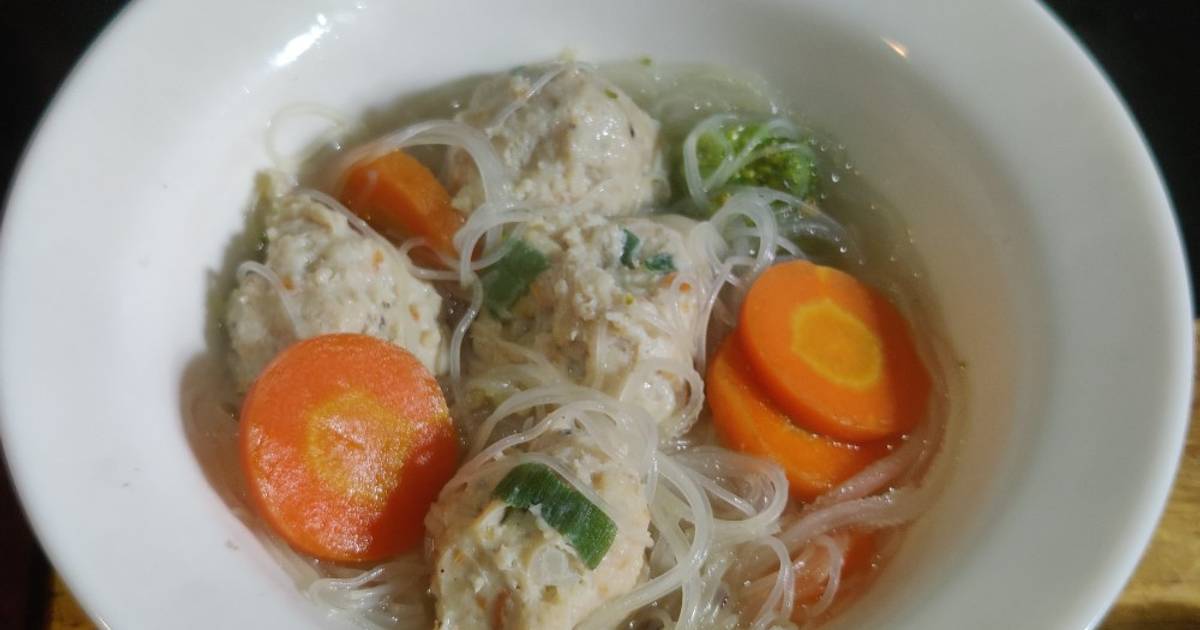 Resep Sup Kimlo Bakso Homemade Oleh Umm Zaid Resto Cookpad