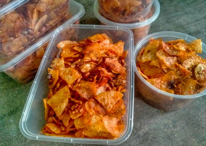 Resep Kering Kentang Pedas Manis Asam Oleh Anik P Won Qulo Cookpad