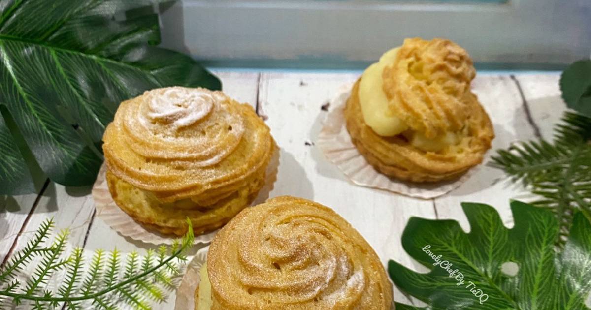 Resep Soes Vla Vanila Oleh Lovelychef By Tiedq Cookpad