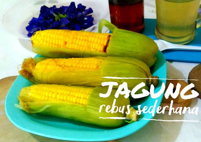 Resep Jagung Rebus Sederhana 10 Mnt Saja Oleh Pawon Ndeso Artikah Cookpad