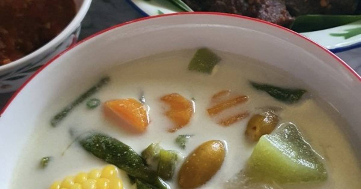 Resep Sayur Lodeh Bumbu Iris Oleh Tina Hasbie Cookpad