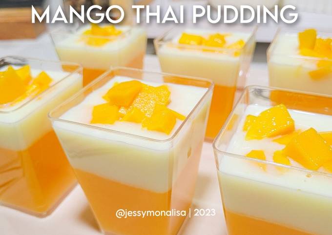 Resep Mango Thai Pudding Oleh Jessy Monalisa Cookpad