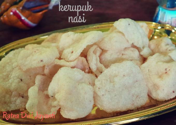 Resep Kerupuk Nasi Tanpa Penyedap Oleh Ratna Dwi Jayanti Cookpad