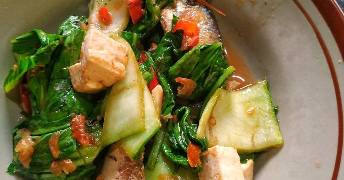 Resep Sarden Pak Choy Enak Dan Mudah Cookpad