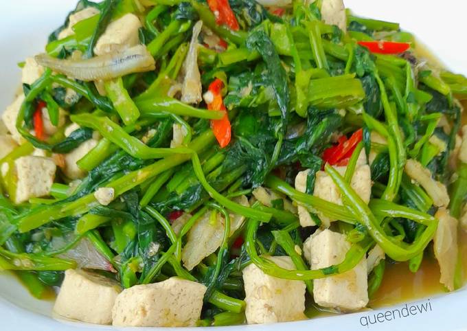 Resep Oseng Kangkung Tahu Putih Oleh Dewi Kurnia Cookpad