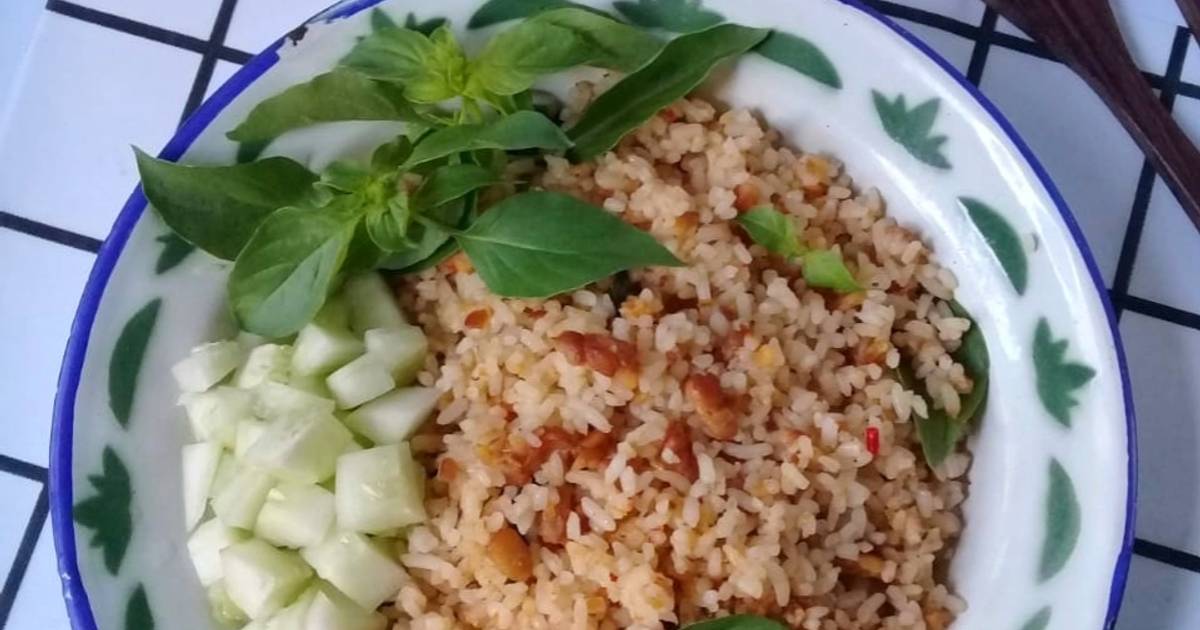 Resep Nasi Goreng Tempe Kemangi Oleh Heni Nur Cookpad