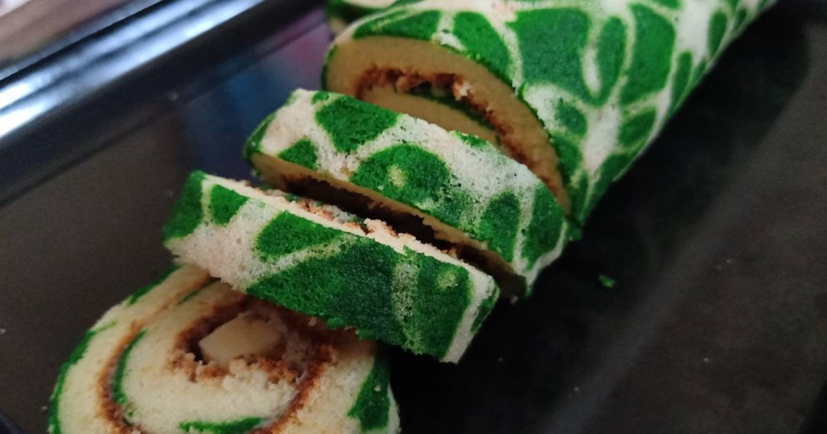 Resep Bolu Batik Panggang Adonan Kue