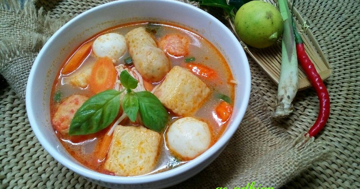 Resep Tom Yum Steamboat Oleh Ge Adhian Cookpad