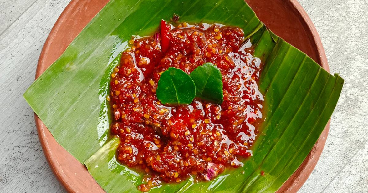 Resep Sambal Bajak Autentik Praktis Cita Rasa Jawa Timur