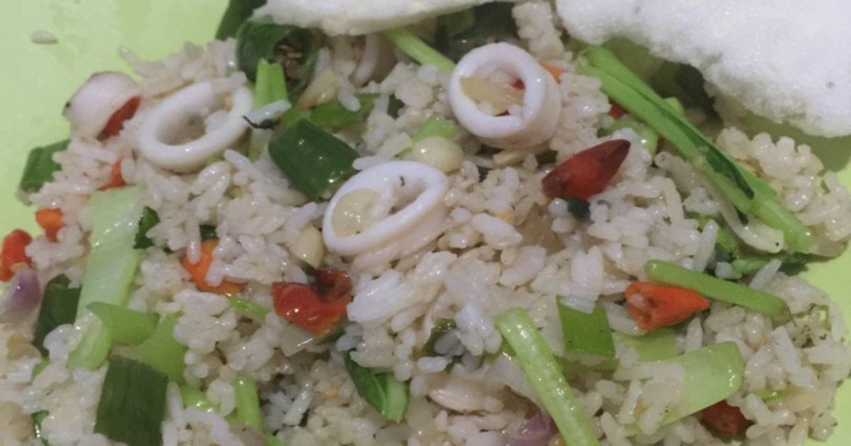 Resep Nasi Goreng Cumi Pedas Oleh Wuri Nila Cookpad