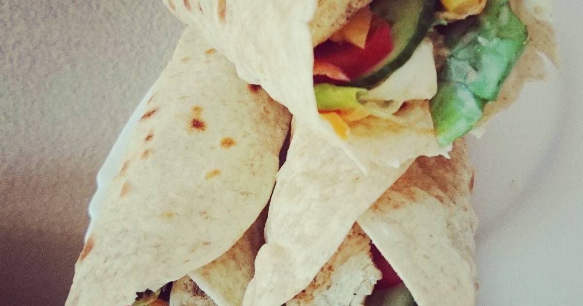 Tortilla tekercs házilag Alexandra Rajzinger receptje Cookpad receptek