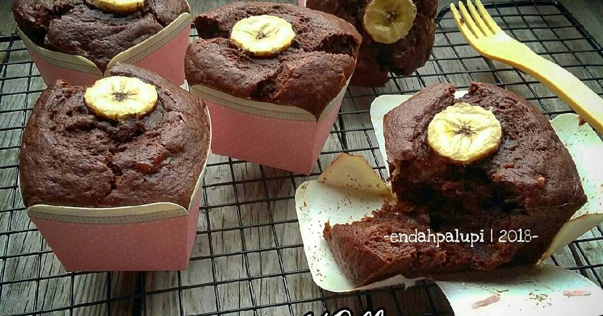 Resep Choco Banana Muffin Oleh Endah Palupi Cookpad