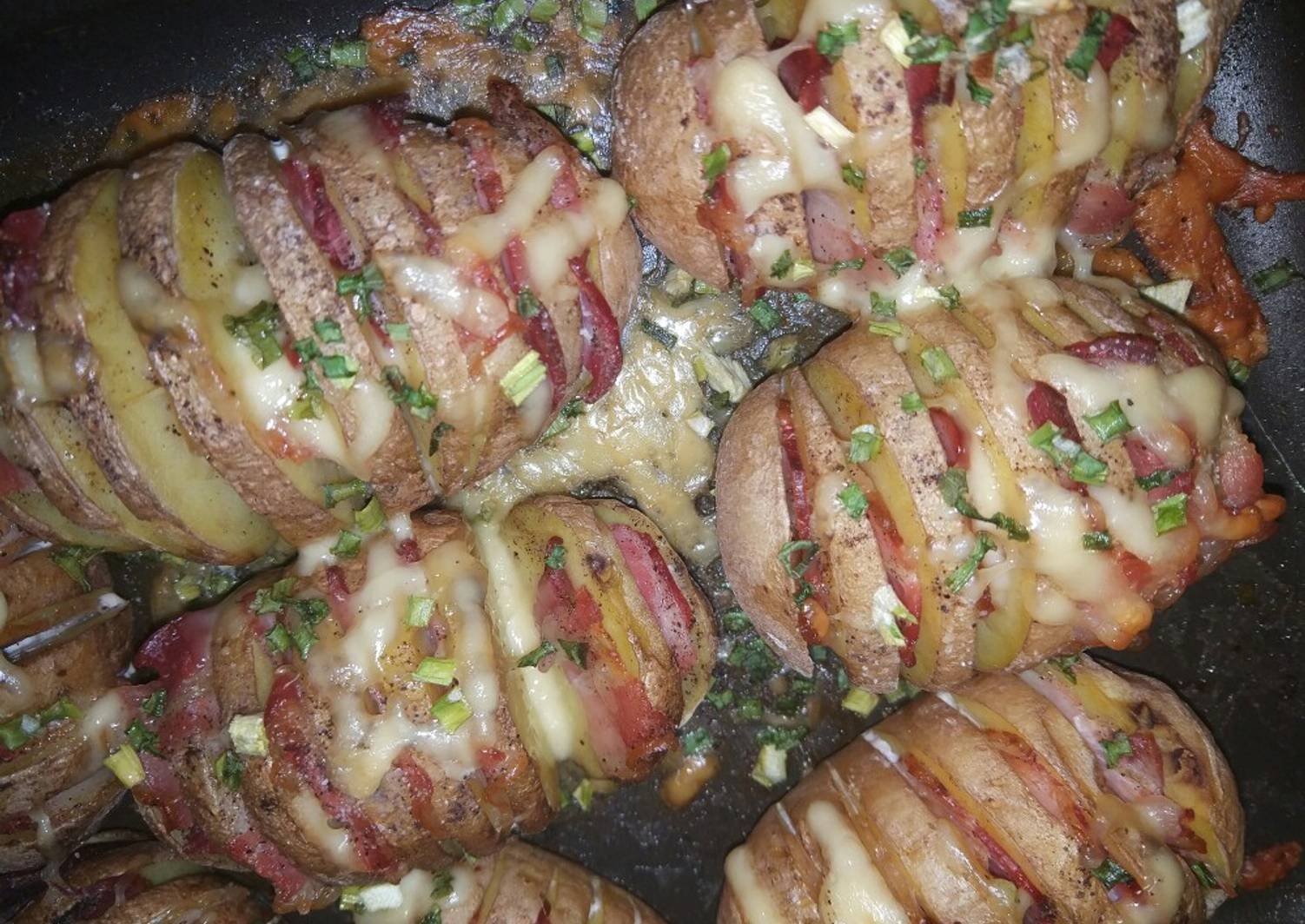 Картошка завернутая в бекон в духовке рецепт с фото