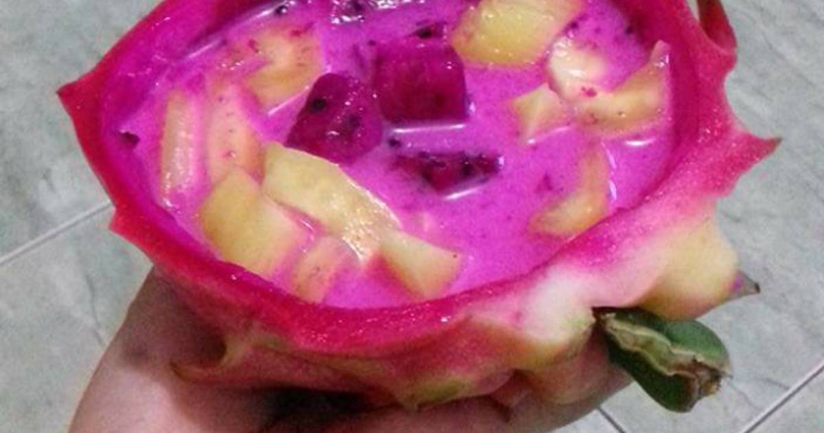 Resep Olahan Buah Naga Dan Nangka Enak Dan Mudah Cookpad