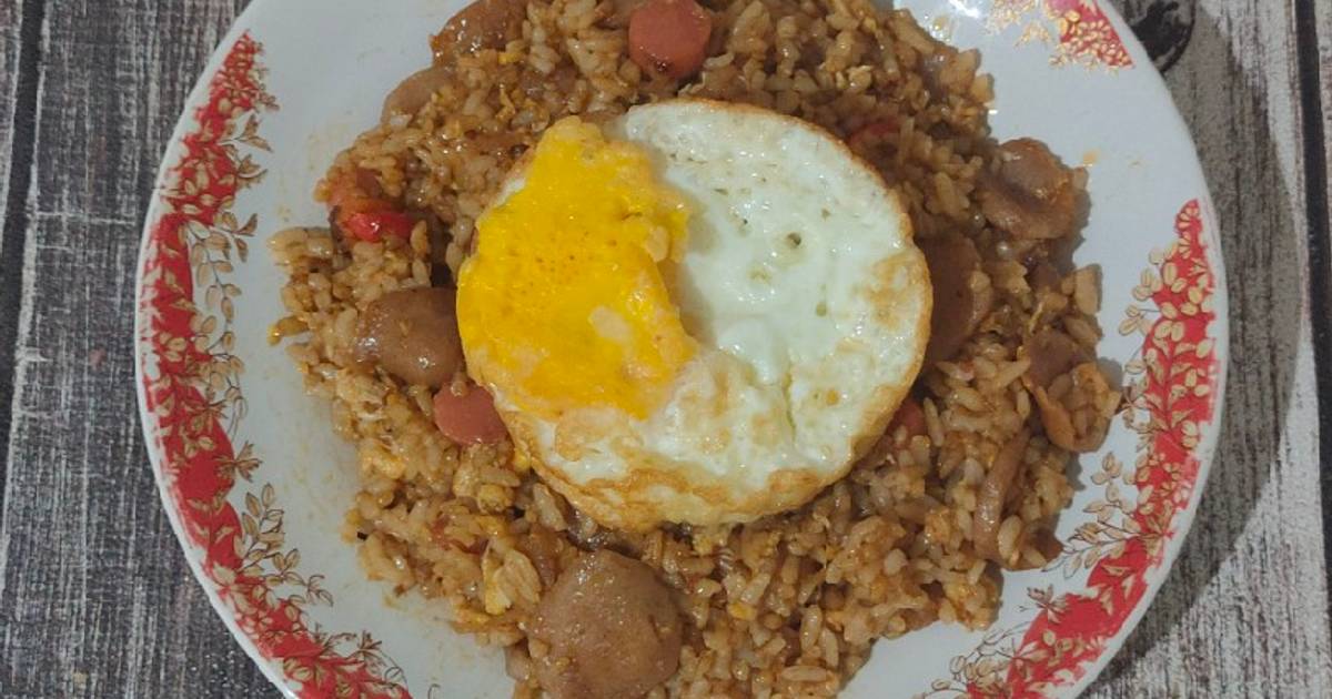 Resep Nasi Goreng Sosis Bakso Oleh Siswaty Elfin Bachtiar Cookpad