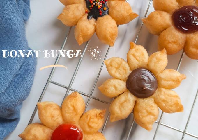 Resep Donat Bunga Oleh Mutiarisa Cookpad