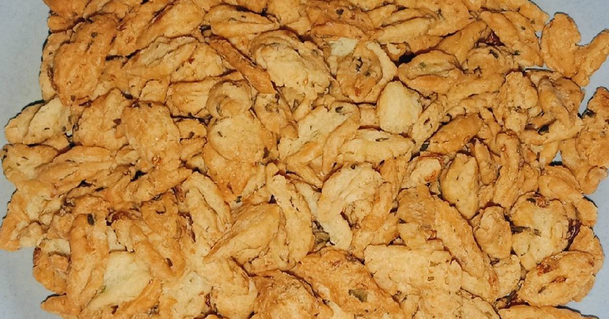 Resep Kue Bawang Gunting Oleh Keysha Azzahra Cookpad