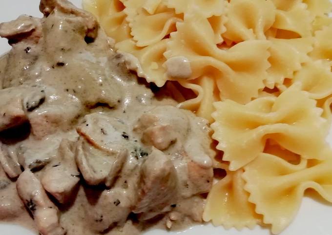 Stroganoff Csirke Maya Burgertn Receptje Cookpad Receptek