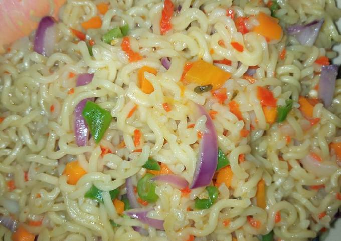 Yummy Indomie Noodles Recipe By Asa Kenzy Abjmoms Cookpad