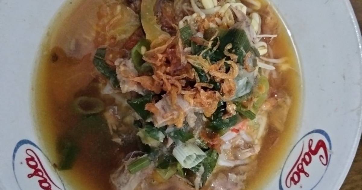 Resep Soto Seger Daging Enak Dan Mudah Cookpad